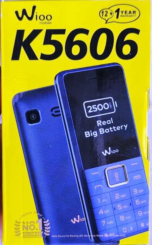Téléphone mobile Wioo K5606.