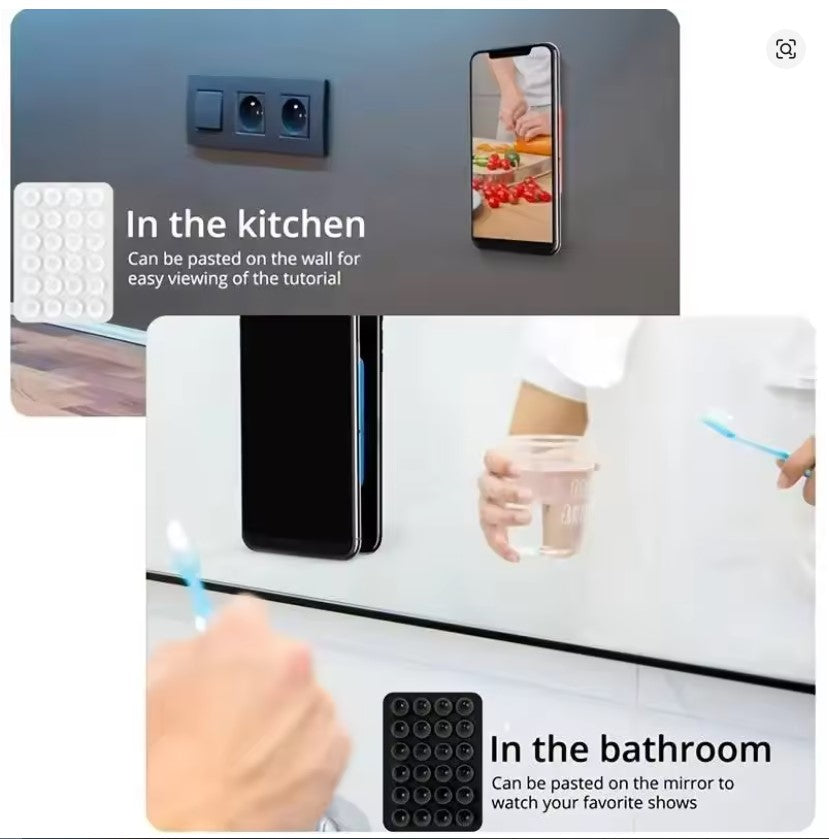 Stick - Support de téléphone à ventouse en silicone,  multifonctionnel